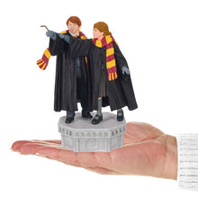 Load image into Gallery viewer, Harry Potter and the Chamber of Secrets™ Collection Ron Weasley™ and Hermione Granger™ Ornament With Light and Sound