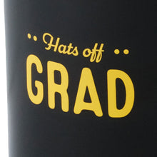 Load image into Gallery viewer, Hats Off Grad Sculpted Mug With Grad Cap Lid, 15 oz.