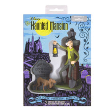 Load image into Gallery viewer, Disney The Haunted Mansion Caretaker and Dog Hallmark Ornaments, Set of 2