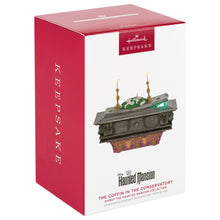 Load image into Gallery viewer, Disney The Haunted Mansion Collection The Coffin in the Conservatory Ornament With Light and Sound