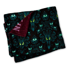 Load image into Gallery viewer, Disney The Haunted Mansion Glow-in-the-Dark Two-Sided Throw Blanket, 50x60