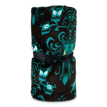 Load image into Gallery viewer, Disney The Haunted Mansion Glow-in-the-Dark Two-Sided Throw Blanket, 50x60