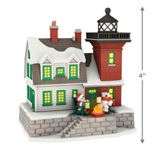 Load image into Gallery viewer, Holiday Lighthouse 2025 Ornament With Light