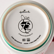 Load image into Gallery viewer, Peanuts® Holiday Snoopy Through the Decades Mug, 17.5 oz.