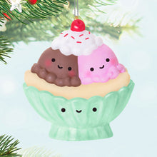 Load image into Gallery viewer, Mini Two Scoops of Fun Ornament, 0.75"