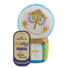 Load image into Gallery viewer, itty bittys® Disney It's a Small World Clock Plush With Sound - Hallmark Timmins