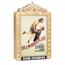Load image into Gallery viewer, It's a Wonderful Life 80th Anniversary Now Showing Ornament With Light - Hallmark Timmins