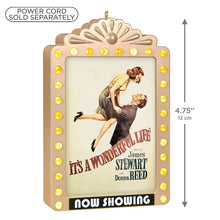 Load image into Gallery viewer, It's a Wonderful Life 80th Anniversary Now Showing Ornament With Light - Hallmark Timmins