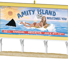 Load image into Gallery viewer, Jaws 50th Anniversary Help!!! Shark Ornament