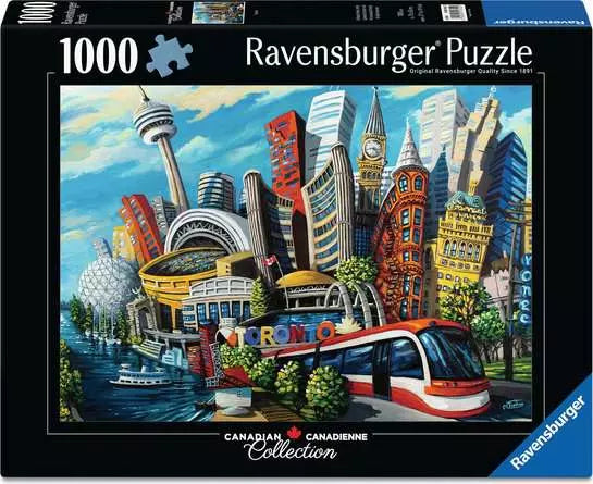 Canadian Collection: Toronto - 1000 Piece Puzzle by Ravensburger ...