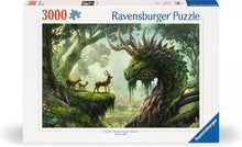 Load image into Gallery viewer, The Forest Dragon awakes - 3000 Piece Puzzle by Ravensburger