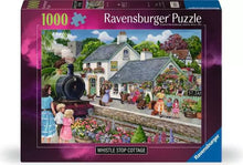 Load image into Gallery viewer, Whistle Stop Cottage - 1000 Piece Puzzle by Ravensburger - Hallmark Timmins