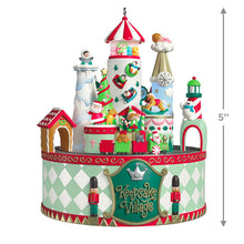 Load image into Gallery viewer, Keepsake Village Musical Ornament With Light and Motion