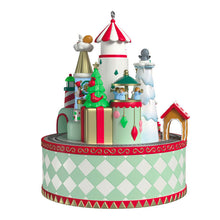Load image into Gallery viewer, Keepsake Village Musical Ornament With Light and Motion