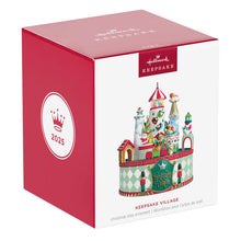 Load image into Gallery viewer, Keepsake Village Musical Ornament With Light and Motion