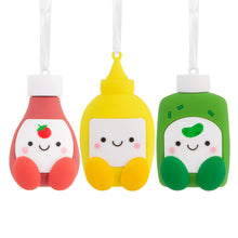 Load image into Gallery viewer, Better Together Ketchup, Mustard and Relish Magnetic Hallmark Ornaments, Set of 3