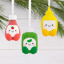 Load image into Gallery viewer, Better Together Ketchup, Mustard and Relish Magnetic Hallmark Ornaments, Set of 3