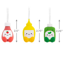 Load image into Gallery viewer, Better Together Ketchup, Mustard and Relish Magnetic Hallmark Ornaments, Set of 3