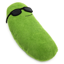 Load image into Gallery viewer, Dill Pickle in Sunglasses Shaped Pillow