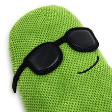 Load image into Gallery viewer, Dill Pickle in Sunglasses Shaped Pillow