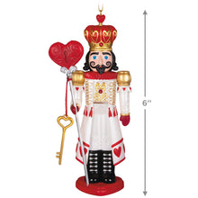 Load image into Gallery viewer, Noble Nutcrackers King of Hearts Ornament