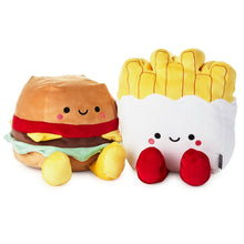 Load image into Gallery viewer, Large Better Together Burger and Fries Magnetic Plush, 10.25" - Hallmark Timmins