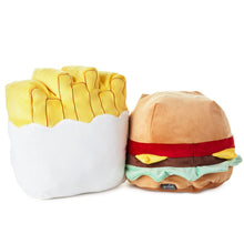 Load image into Gallery viewer, Large Better Together Burger and Fries Magnetic Plush, 10.25" - Hallmark Timmins