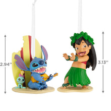 Load image into Gallery viewer, Disney Lilo & Stitch Hallmark Ornaments, Set of 2