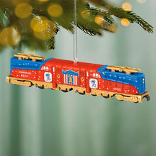 Load image into Gallery viewer, Lionel® Trains Conrail Bicentennial GG1 Locomotive With Gold Accents Metal Ornament - Hallmark Timmins