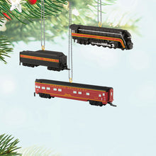 Load image into Gallery viewer, Mini Lionel® Norfolk and Western Passenger Set Ornaments, Set of 3