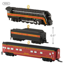 Load image into Gallery viewer, Mini Lionel® Norfolk and Western Passenger Set Ornaments, Set of 3