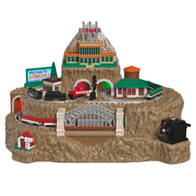 Load image into Gallery viewer, Lionel® Trains Lionelville® Tabletop Decoration With Light, Sound and Motion