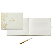 Load image into Gallery viewer, Love Wedding Guest Book With Pen - Hallmark Timmins