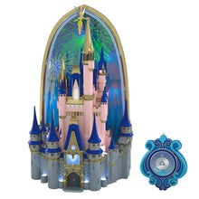 Load image into Gallery viewer, Walt Disney World Magic Kingdom Cinderella Castle Tree Topper With Light and Sound, 10.75" - Hallmark Timmins