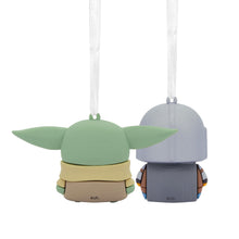Load image into Gallery viewer, Better Together Star Wars: The Mandalorian™ and Grogu™ Magnetic Hallmark Ornaments, Set of 2