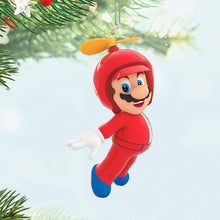 Load image into Gallery viewer, Nintendo Super Mario™ Powered Up With Mario Propeller Mario Ornament