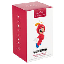 Load image into Gallery viewer, Nintendo Super Mario™ Powered Up With Mario Propeller Mario Ornament