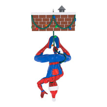 Load image into Gallery viewer, Marvel Spider-Man Peekbuster Ornament With Motion-Activated Sound