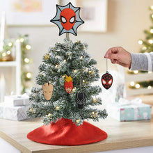 Load image into Gallery viewer, Mini Marvel Super Heroes Hallmark Tree Topper and Ornaments, Set of 5