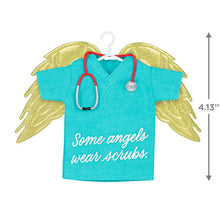 Load image into Gallery viewer, Some Angels Wear Scrubs Ornament