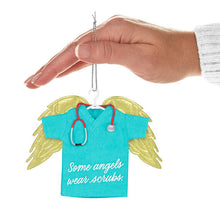 Load image into Gallery viewer, Some Angels Wear Scrubs Ornament