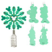 Load image into Gallery viewer, Mini Disney Mickey Mouse and Friends Hallmark Tree Topper and Ornaments, Set of 5