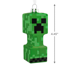 Load image into Gallery viewer, Minecraft Creeper Blown Glass Hallmark Ornament