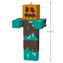 Load image into Gallery viewer, Minecraft Drowned With Carved Pumpkin Ornament