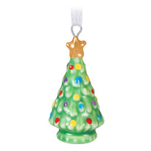 Load image into Gallery viewer, Mini O Tiny Tree! Porcelain Ornament, 1"