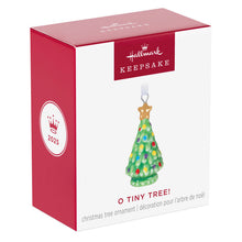 Load image into Gallery viewer, Mini O Tiny Tree! Porcelain Ornament, 1"