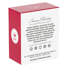 Load image into Gallery viewer, Mini O Tiny Tree! Porcelain Ornament, 1"