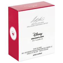 Load image into Gallery viewer, Mini Star Wars™ Darth Vader's TIE Fighter™ Ornament, 0.75"