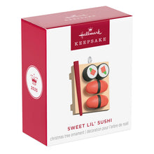 Load image into Gallery viewer, Mini Sweet Lil' Sushi Ornament, 1"
