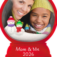Load image into Gallery viewer, Mom and Me Snow Globe 2026 Photo Frame Ornament - Hallmark Timmins